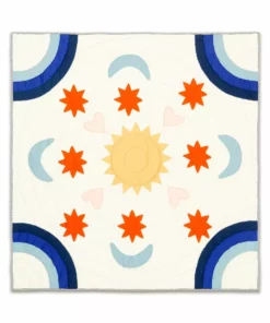 Haptic Lab Mandala Baby Quilt