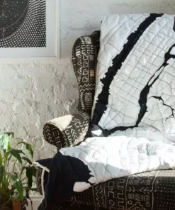 Haptic Lab Home Goods New York Harbor Map Throw Quilt