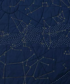 Haptic Lab Constellation Quilt - Navy Home Goods