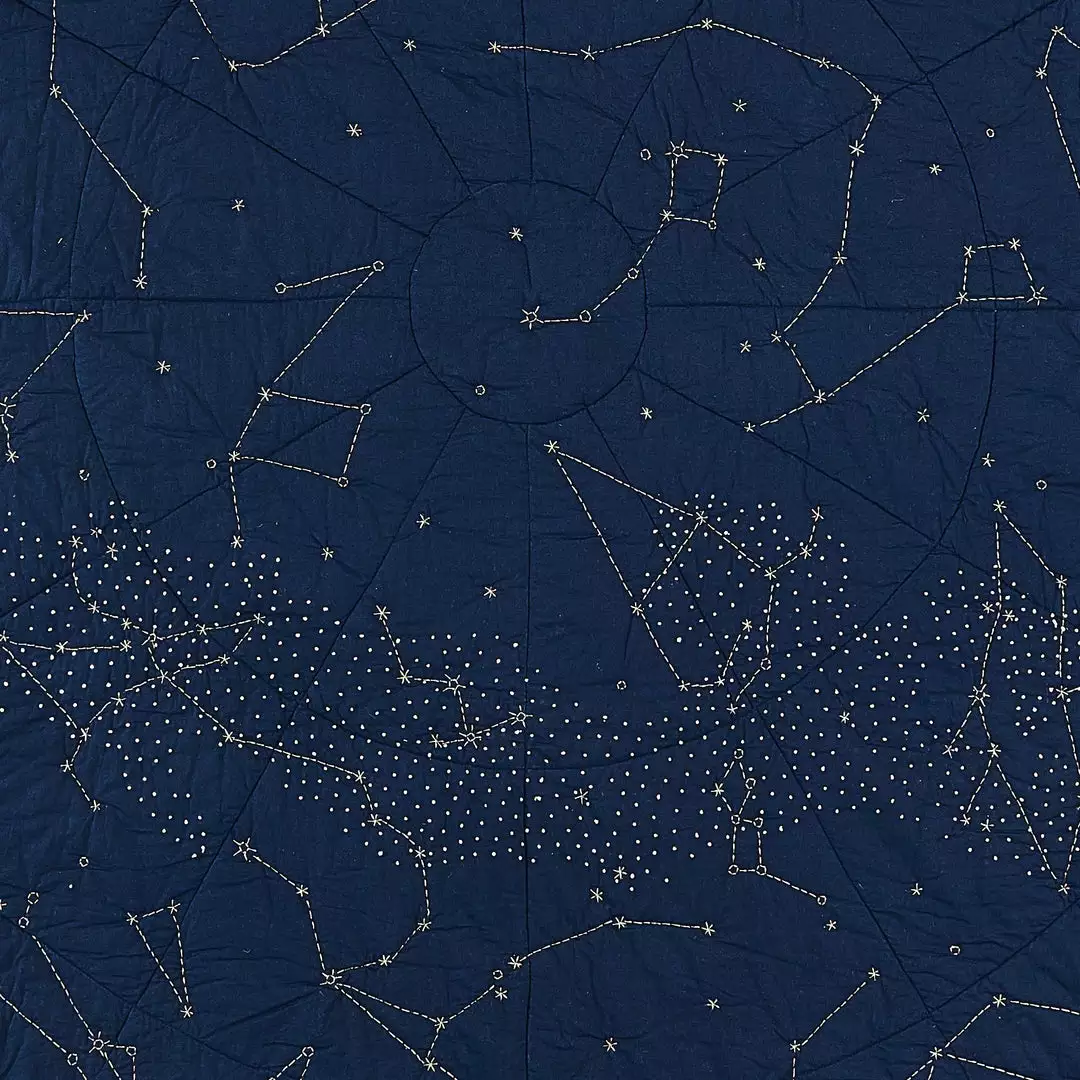 Haptic Lab Handcrafted Constellation Quilt - Queen 4 Haptic Lab Handcrafted Constellation Quilt - Queen