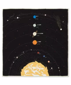 Haptic Lab Home Goods Solar System Throw Quilt