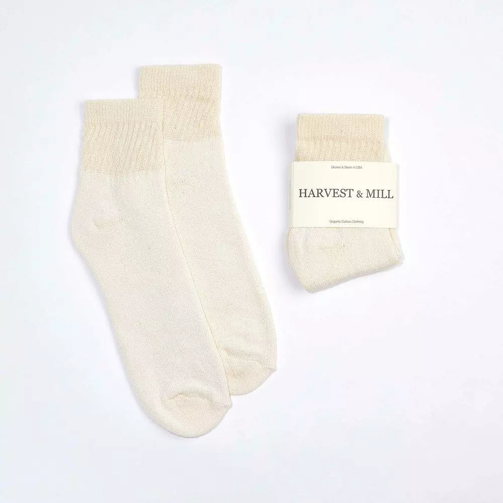 Harvest & Mill Women's 6 Pack Ankle Socks 1 Harvest & Mill Women's 6 Pack Ankle Socks