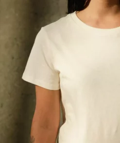 Harvest & Mill Clothing Natural Jersey Crew Tee