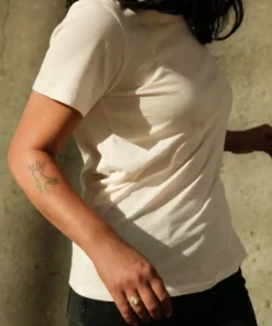 Harvest & Mill Clothing Natural Jersey Crew Tee