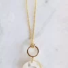 Hathorway Hanh Tinh Icon Horn Pendant Necklace Special Occasion