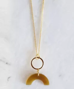 Hathorway Hanh Tinh Icon Horn Pendant Necklace Special Occasion