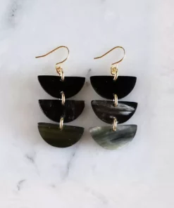 Hathorway Best Sellers Hanoi Crescent Horn Earrings