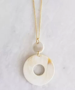 Hathorway Jewelry Hoan Toan Horn Pendant Necklace