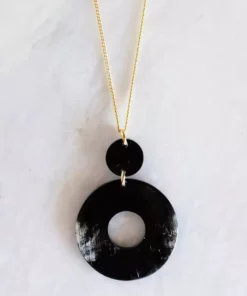Hathorway Jewelry Hoan Toan Horn Pendant Necklace