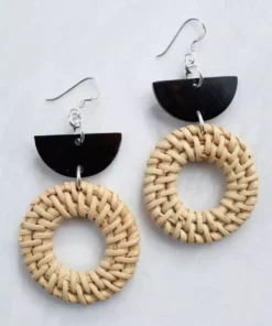Hathorway Ninh Binh Crescent Horn Earrings