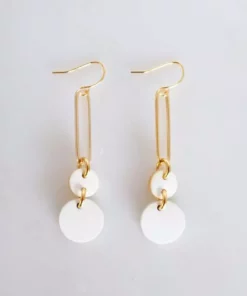 Hathorway Sa Dec Drop Horn Dangle Earrings