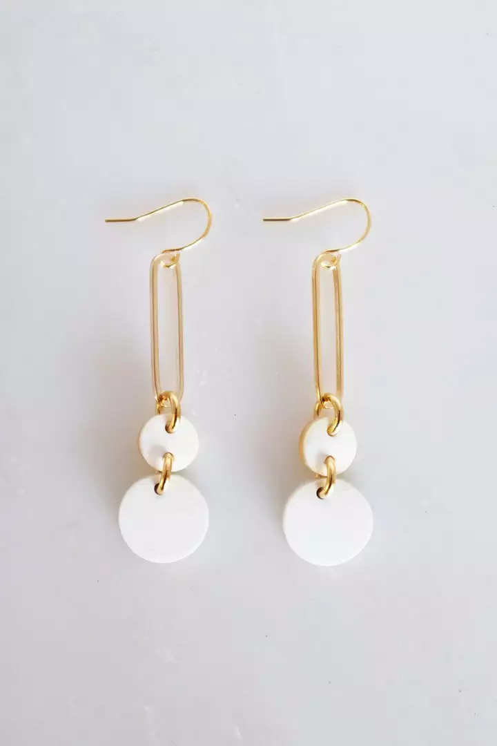 Hathorway Sa Dec Drop Horn Dangle Earrings 2 Hathorway Sa Dec Drop Horn Dangle Earrings