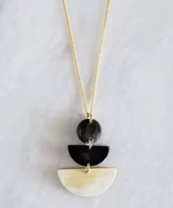 Hathorway Saigon Horn Pendant Necklace