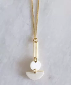 Hathorway Jewelry Tho Horn Pendant Necklace