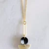 Hathorway Jewelry Tho Horn Pendant Necklace