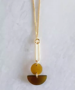 Hathorway Jewelry Tho Horn Pendant Necklace