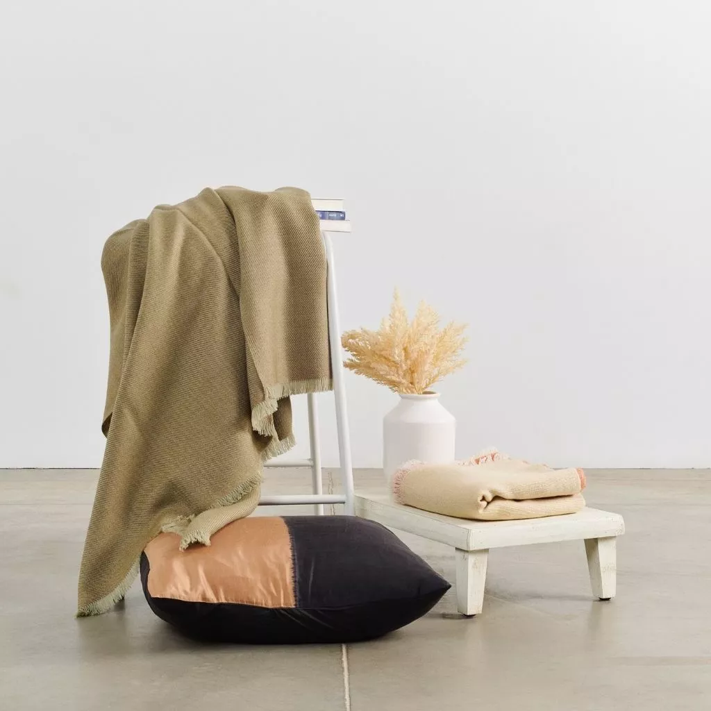 Studio Variously Home Goods Haze Merino Throw Blanket 9 Studio Variously Home Goods Haze Merino Throw Blanket
