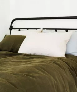 Evenfall Home Goods Hemp Duvet Cover