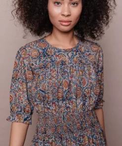 Mata Traders Henrietta Smocked Dress Clothing