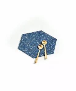 Slash Objects Hex Recycled Rubber Trivet Set - Royal Best Sellers