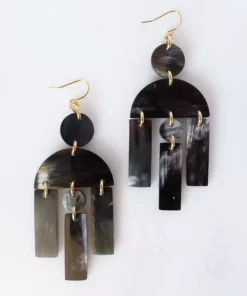 Hathorway Hoang Hau Horn Earrings Jewelry