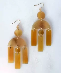 Hathorway Hoang Hau Horn Earrings Jewelry