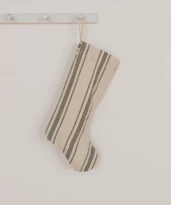 Will & Atlas Ticking Stripe Holiday Stocking