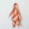 Home & Loft Hudson Turkish Hand Towel - Flame