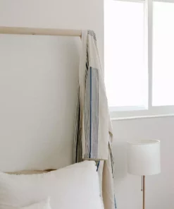 Home & Loft Hudson Unisex Long Turkish Robe - Royal Blue