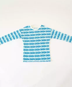 Honey Cake Tiger Kids' + Baby Kids' Hello Fun Wave Unisex Long Sleeve Tee