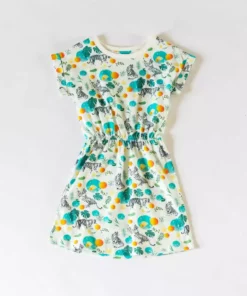 Honey Cake Tiger Kids' Magical Jungle Short Sleeve Dress Kids' + Baby