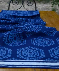 Ichcha Kitchen + Dining Honeycomb Table Runner