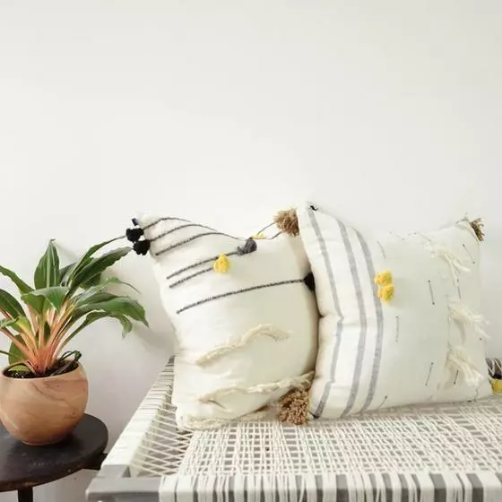 Ichcha Clouds Throw Pillow Cover 2 Ichcha Clouds Throw Pillow Cover