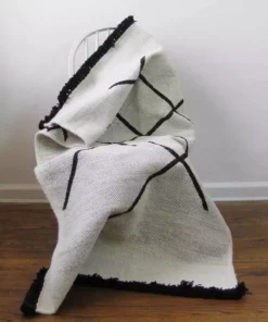 Ichcha Home Goods Cross Hatch Dhurrie Rug 7 Ichcha Home Goods Cross Hatch Dhurrie Rug