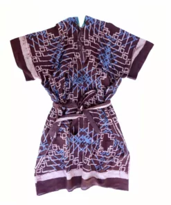 Ichcha Handcrafted Crossroads Robe Dress