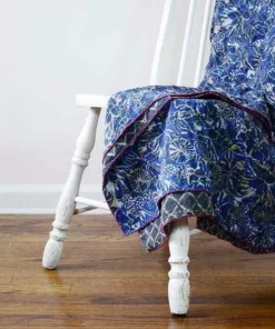 Ichcha Handcrafted Mahi Reversible Throw Blanket 8 Ichcha Handcrafted Mahi Reversible Throw Blanket