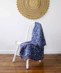 Ichcha Handcrafted Mahi Reversible Throw Blanket