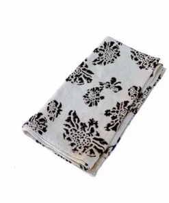 Ichcha Marigold Floral Napkin Set Handcrafted