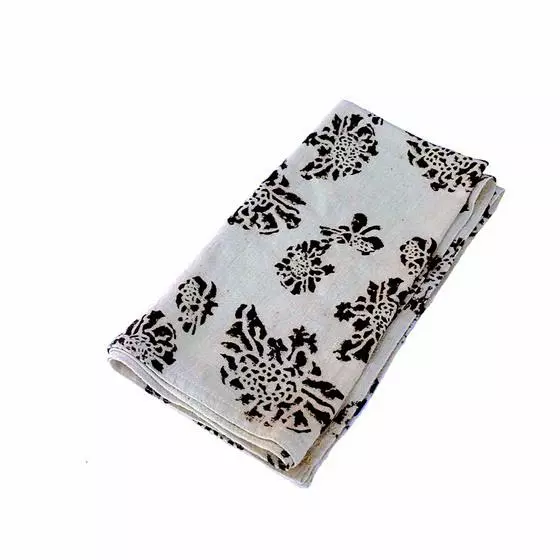 Ichcha Marigold Floral Napkin Set Handcrafted 1 Ichcha Marigold Floral Napkin Set Handcrafted