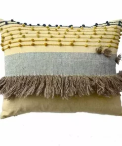 Ichcha Muchhad Throw Pillow Cover