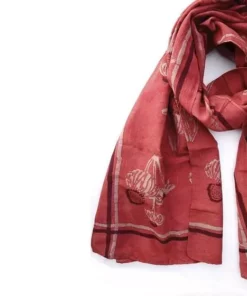 Ichcha Nacea Red Scarf