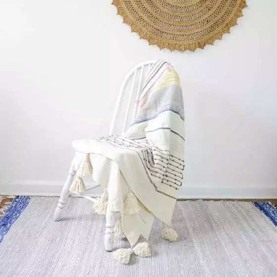 Ichcha Oasis Throw Blanket 1 Ichcha Oasis Throw Blanket
