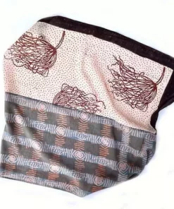 Ichcha Pink Sky Square Bandana Handcrafted 5 Ichcha Pink Sky Square Bandana Handcrafted