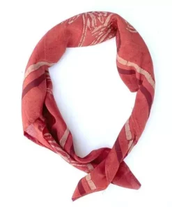 Ichcha Red Love Square Bandana