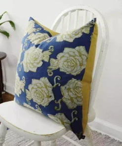 Ichcha Rose Throw Pillow Cover Handcrafted