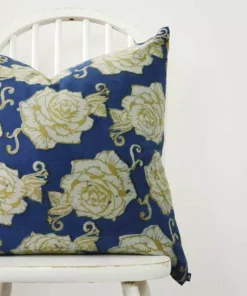 Ichcha Rose Throw Pillow Cover Handcrafted 9 Ichcha Rose Throw Pillow Cover Handcrafted