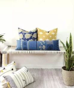 Ichcha Rose Throw Pillow Cover Handcrafted 7 Ichcha Rose Throw Pillow Cover Handcrafted