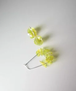 Giulia Letzi + META Jewelry Illuminating Upcycled Drop Earrings - Yellow