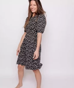 Mata Traders Special Occasion Inez Frost Bubble Sleeve Dress