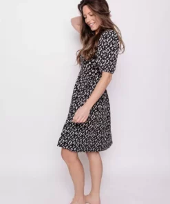 Mata Traders Special Occasion Inez Frost Bubble Sleeve Dress